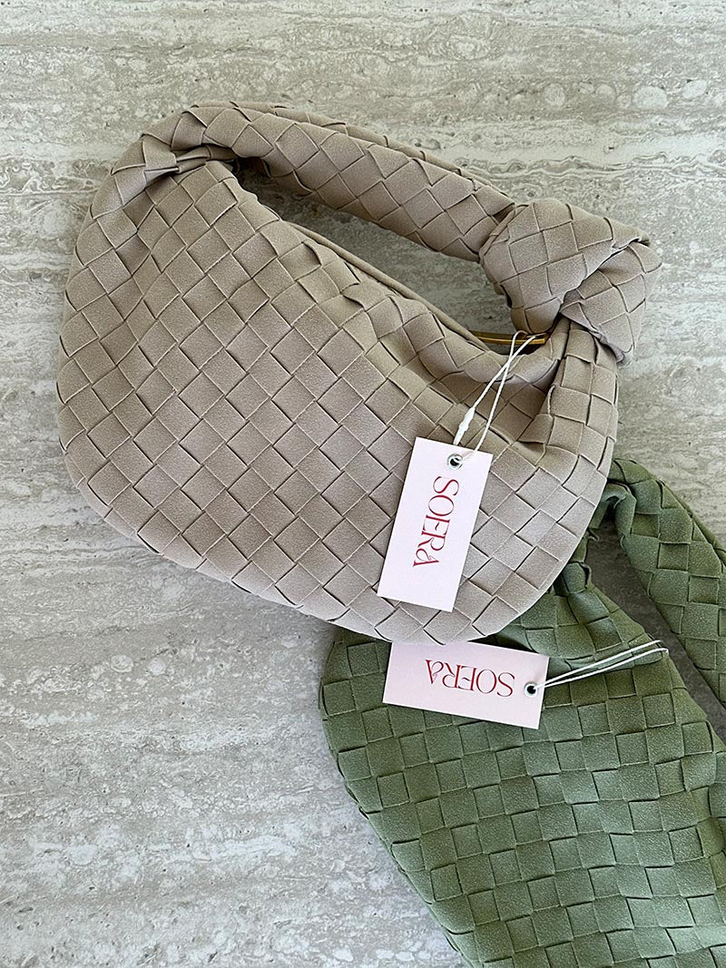 Woven Bag mini suede - SOERA Store