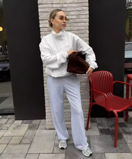 Bianca Wasserdichte Bomberjacke