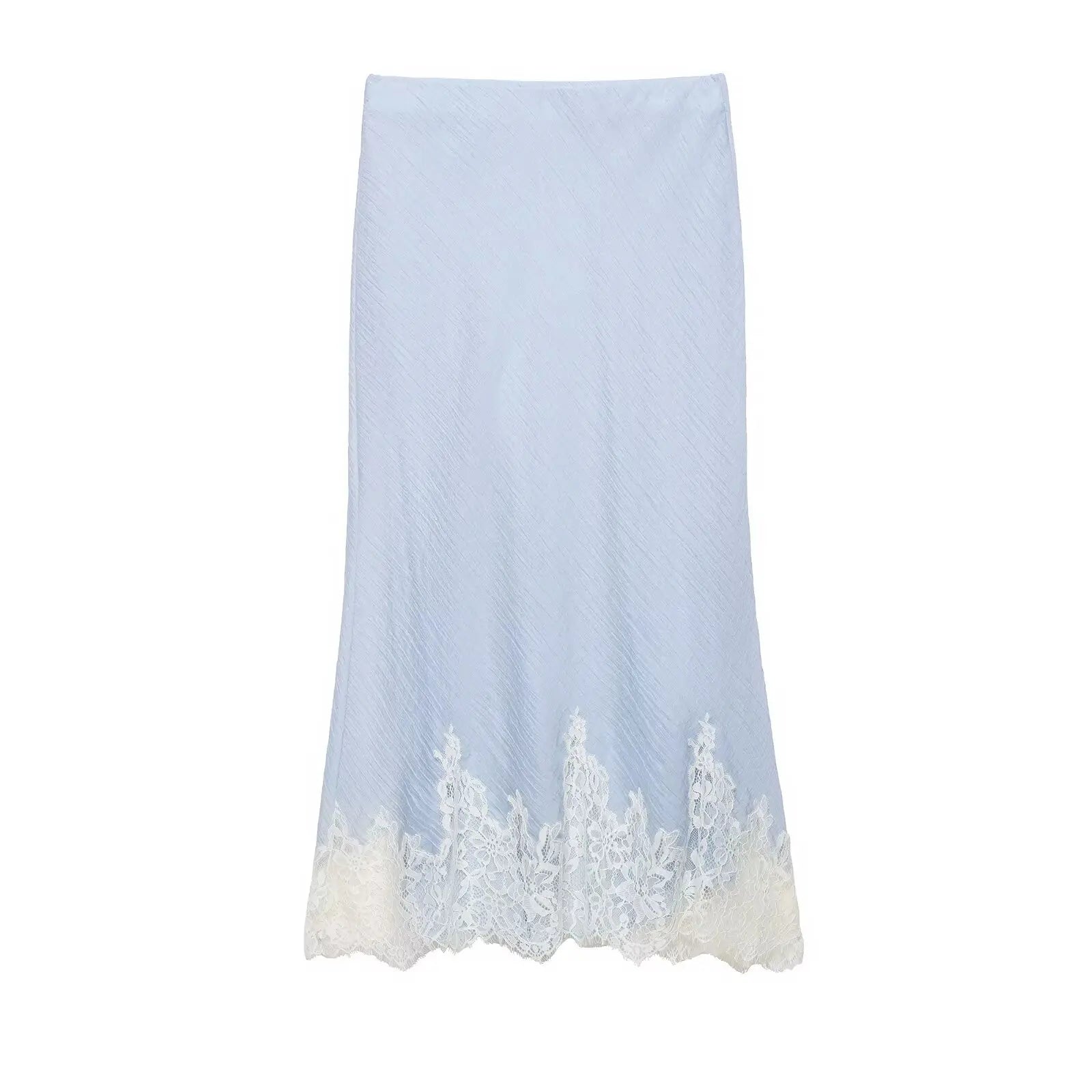 Celeste Lace Spliced Two-Piece Midi Set