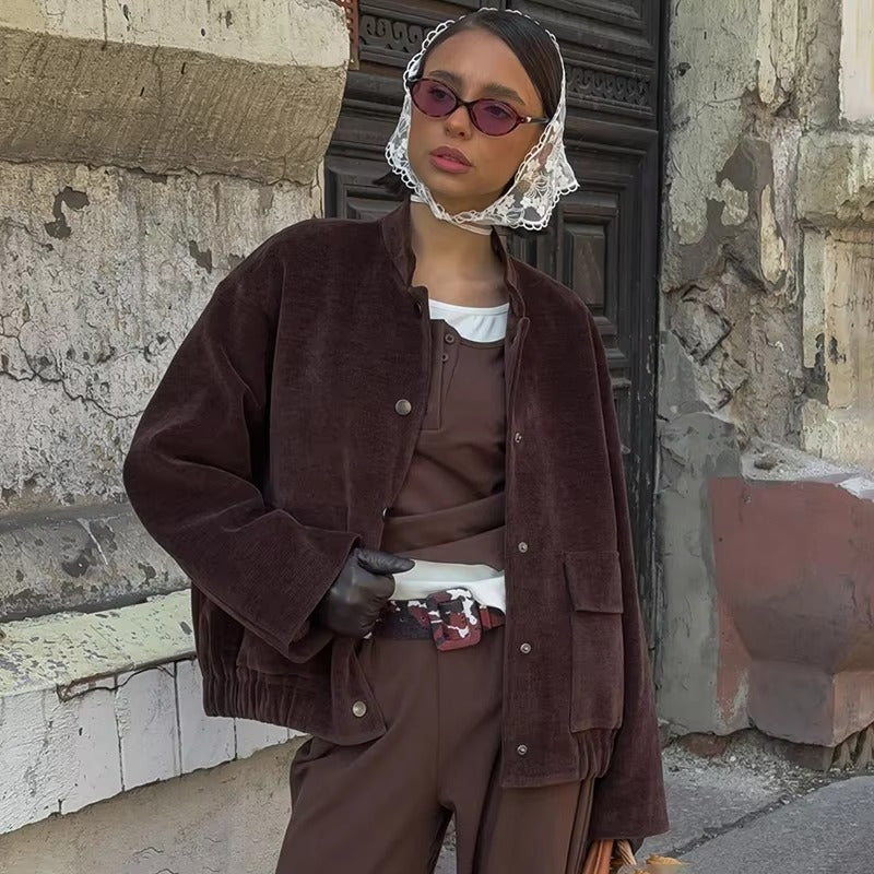 Cora Button Cordjacke aus Cord