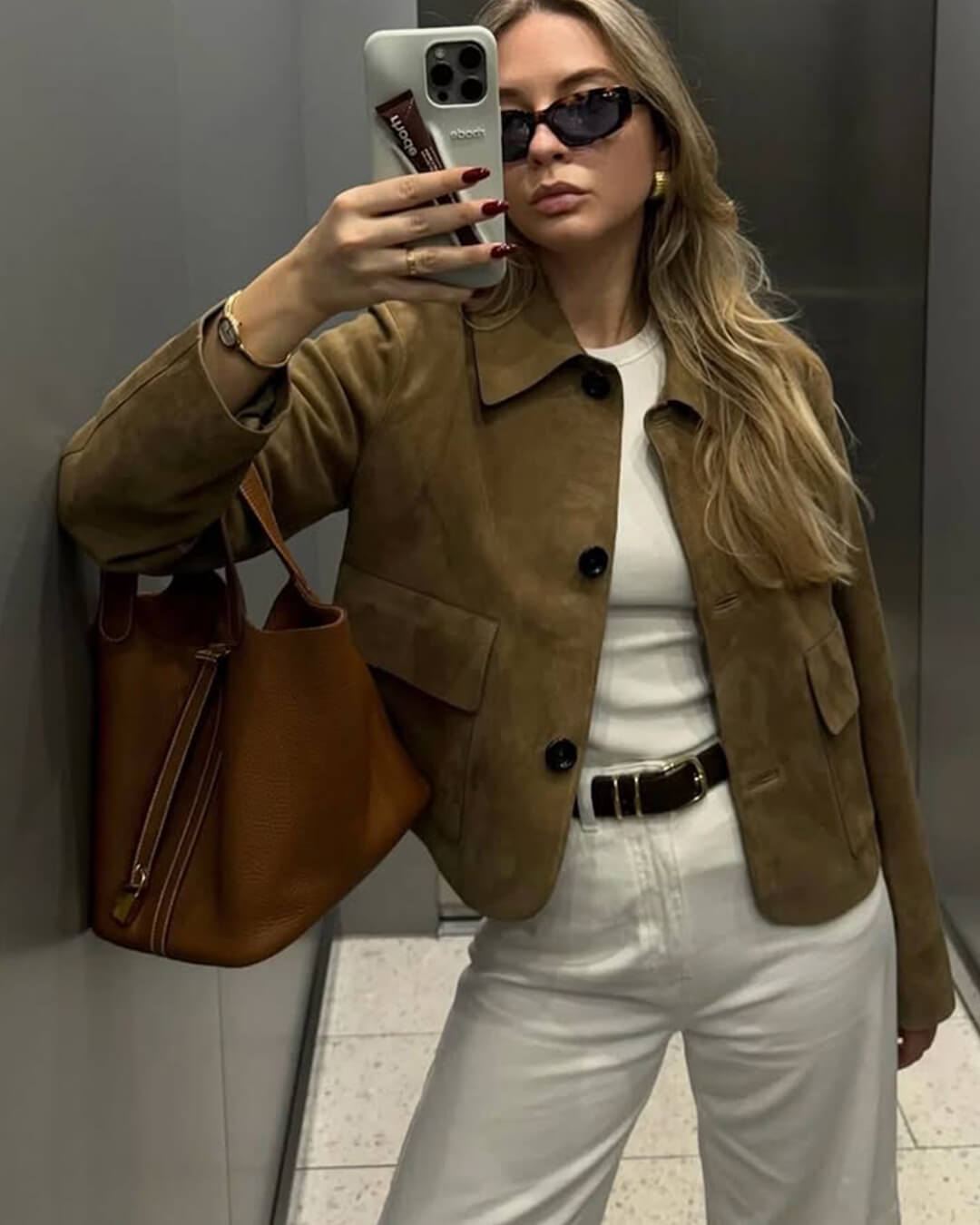 Elara Wildlederjacke