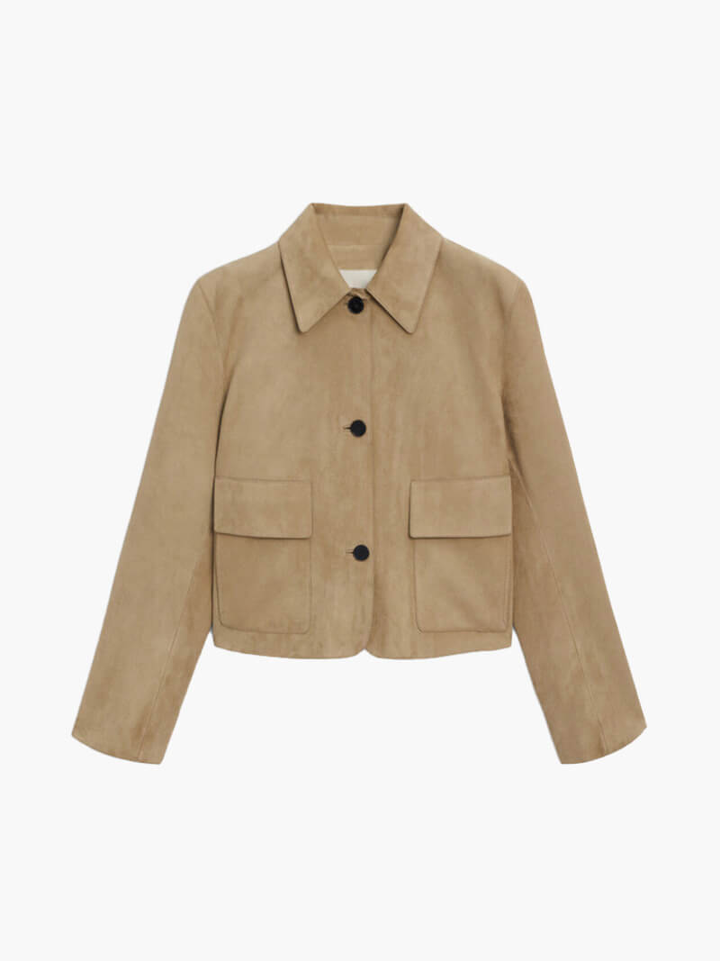 Marissa Faux Suede Jacket - SOERA Store