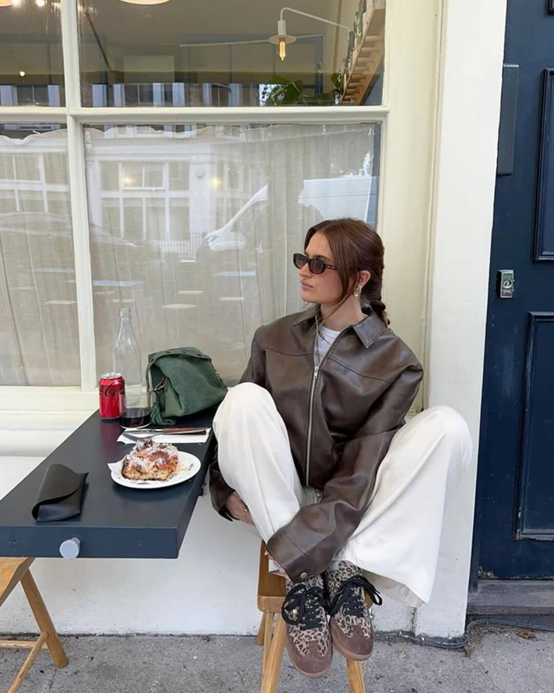 Soera Caroline Vegan Leather Jacket 