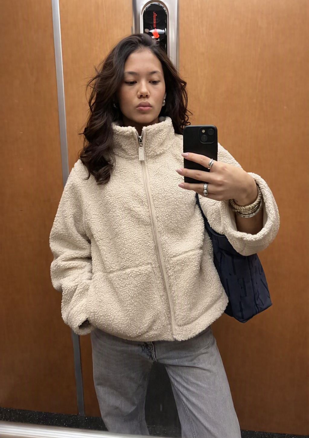 Tidy Teddyjacke mit Reißverschluss