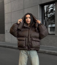 Lena Kurze Gesteppte Steppjacke