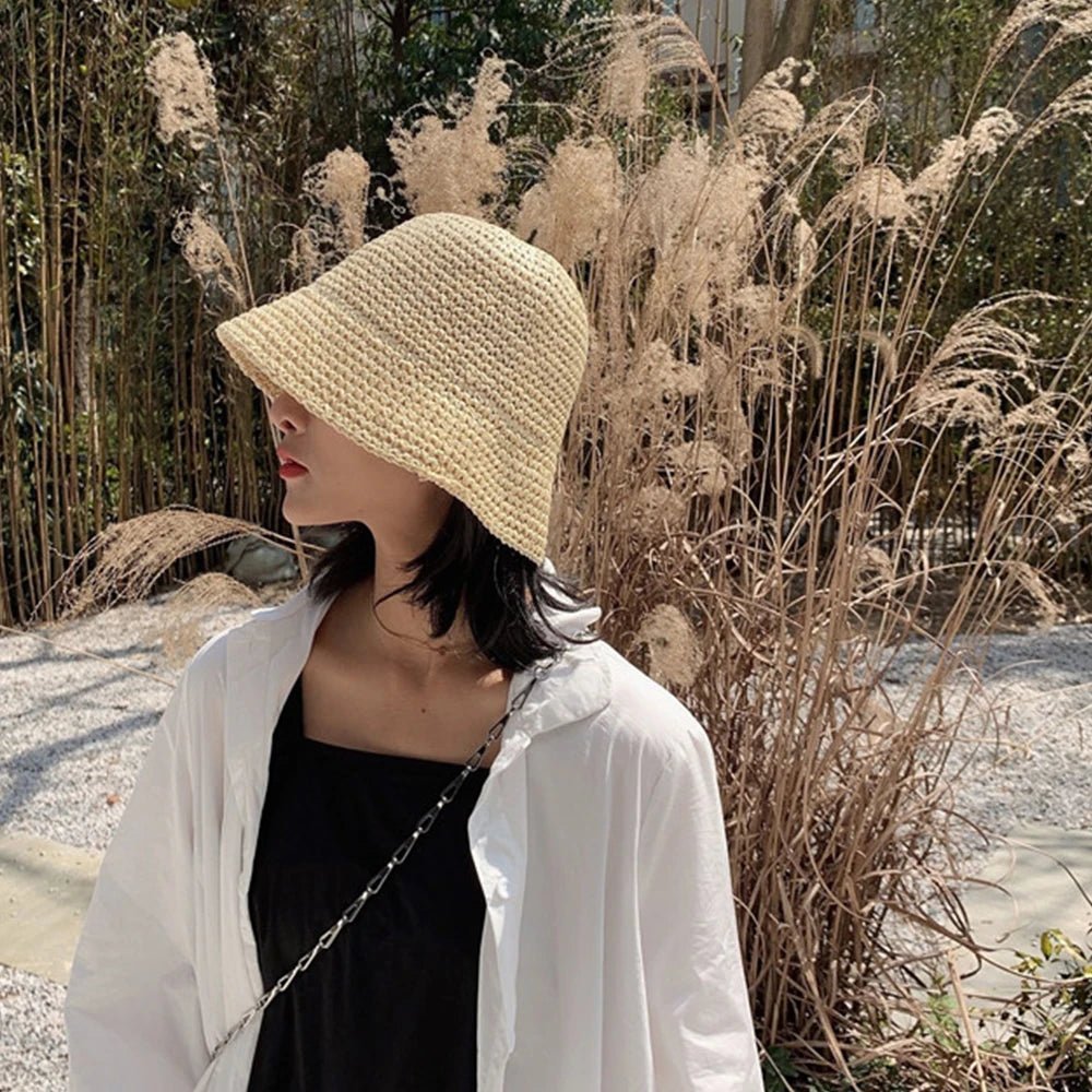 Beatrice Eleganter Sonnenschutz-Bucket-Hat