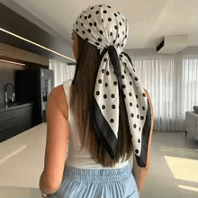 SOERA Sophie Polka Dot Silk Scarf - Accessories - SOERA-165891-WHI-OS-71395 White