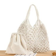 Margot. Tote intrecciata da spiaggia