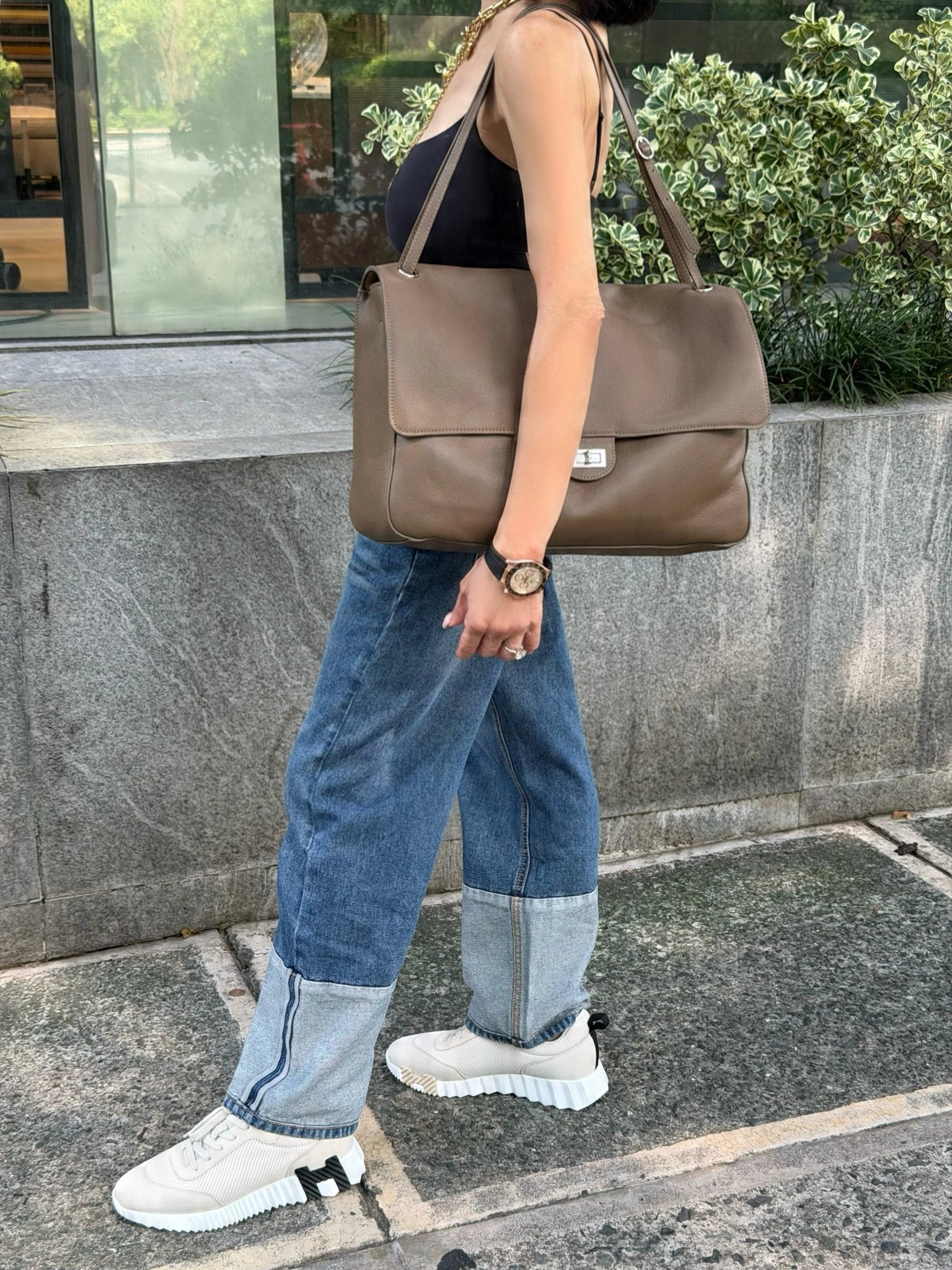SOERA Miriam Crossbody Shopper Bag - Bag - SOERA-999619-DEF-OS-09699 Taupe