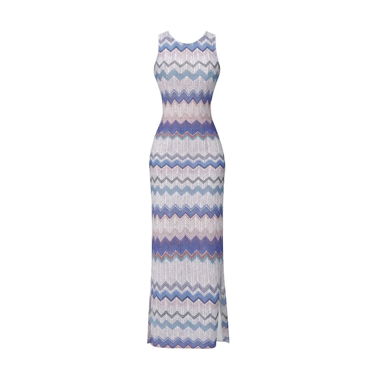 SOERA Bianca Crochet Split Cover - Up Dress -  S
