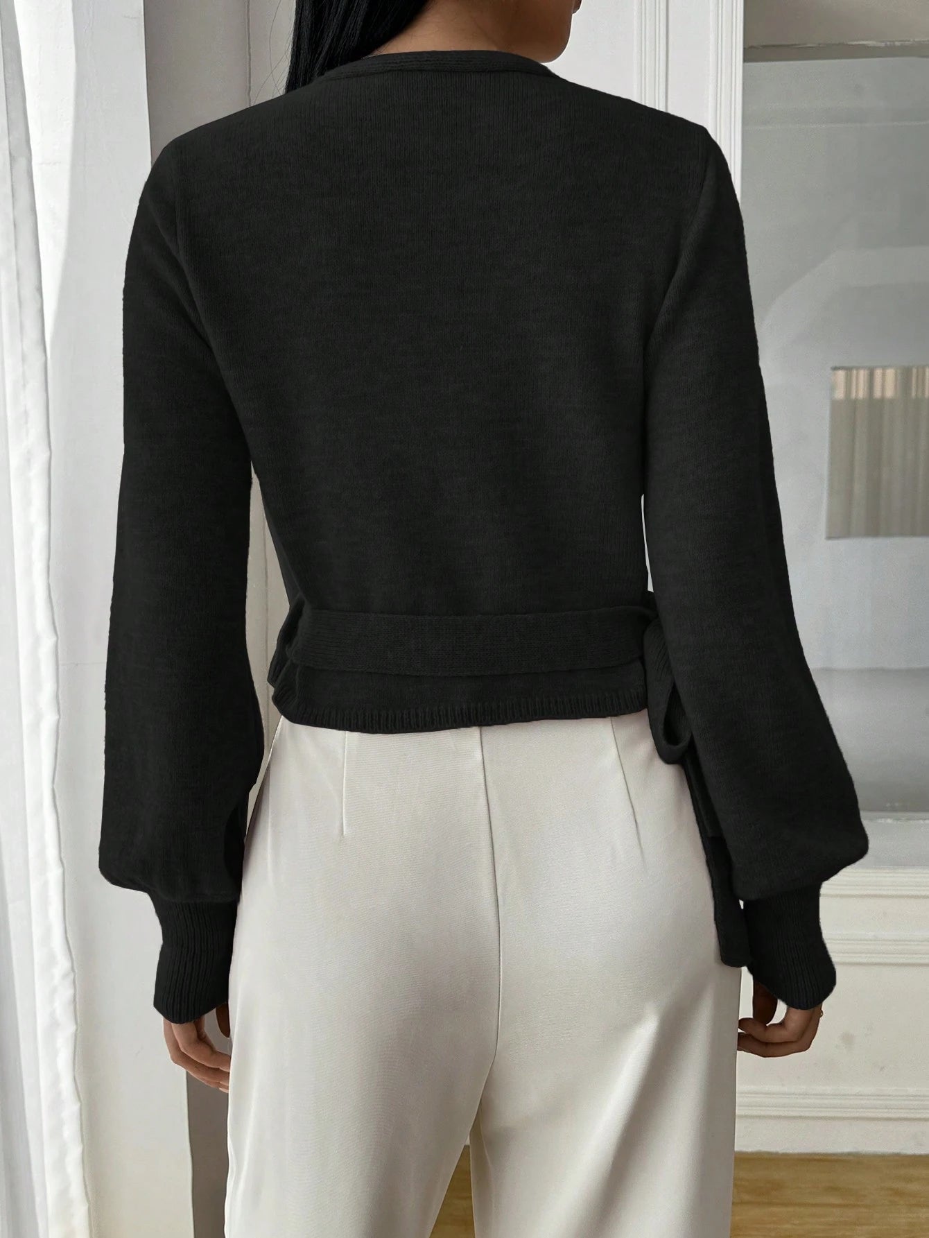 SOERA Diana Knitted Cardigan - Cardigans - Gh1760504685433910584 Black XS