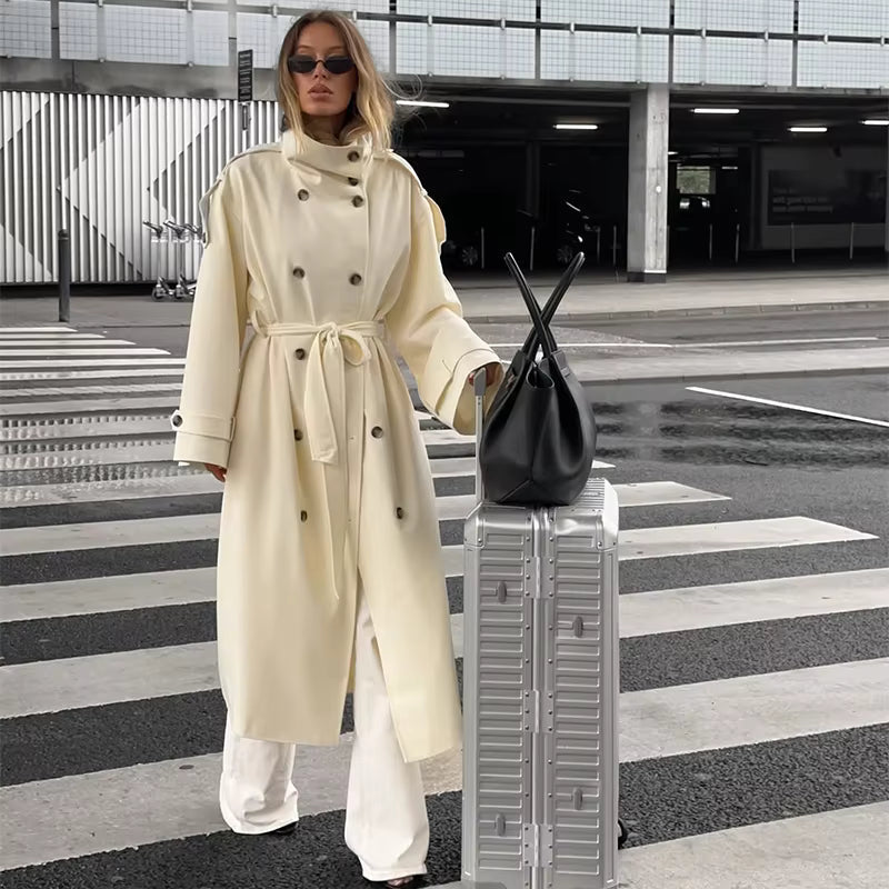 SOERA Melissa Belted Trench Coat - Coat - SOERA-814851-ASS-M-59107 M