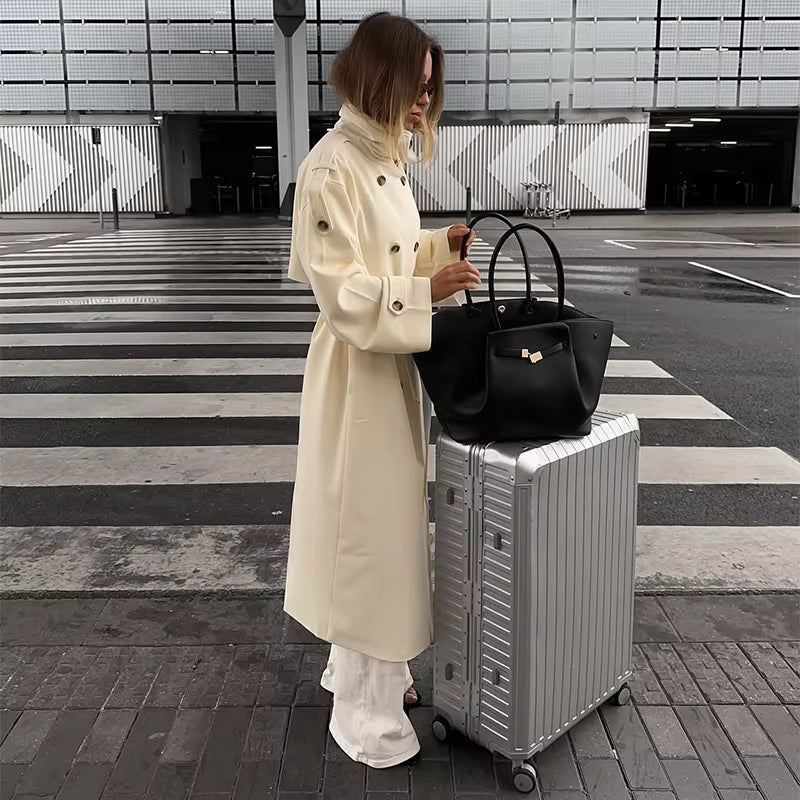 SOERA Melissa Belted Trench Coat - Coat - SOERA-814851-ASS-M-59107 M