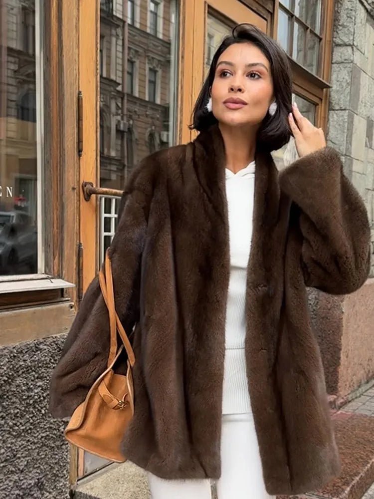 SOERA Hazel Belted Faux Fur Jacket - Coats & Jackets - 3256810152833140-;GH1765284569716361313 M