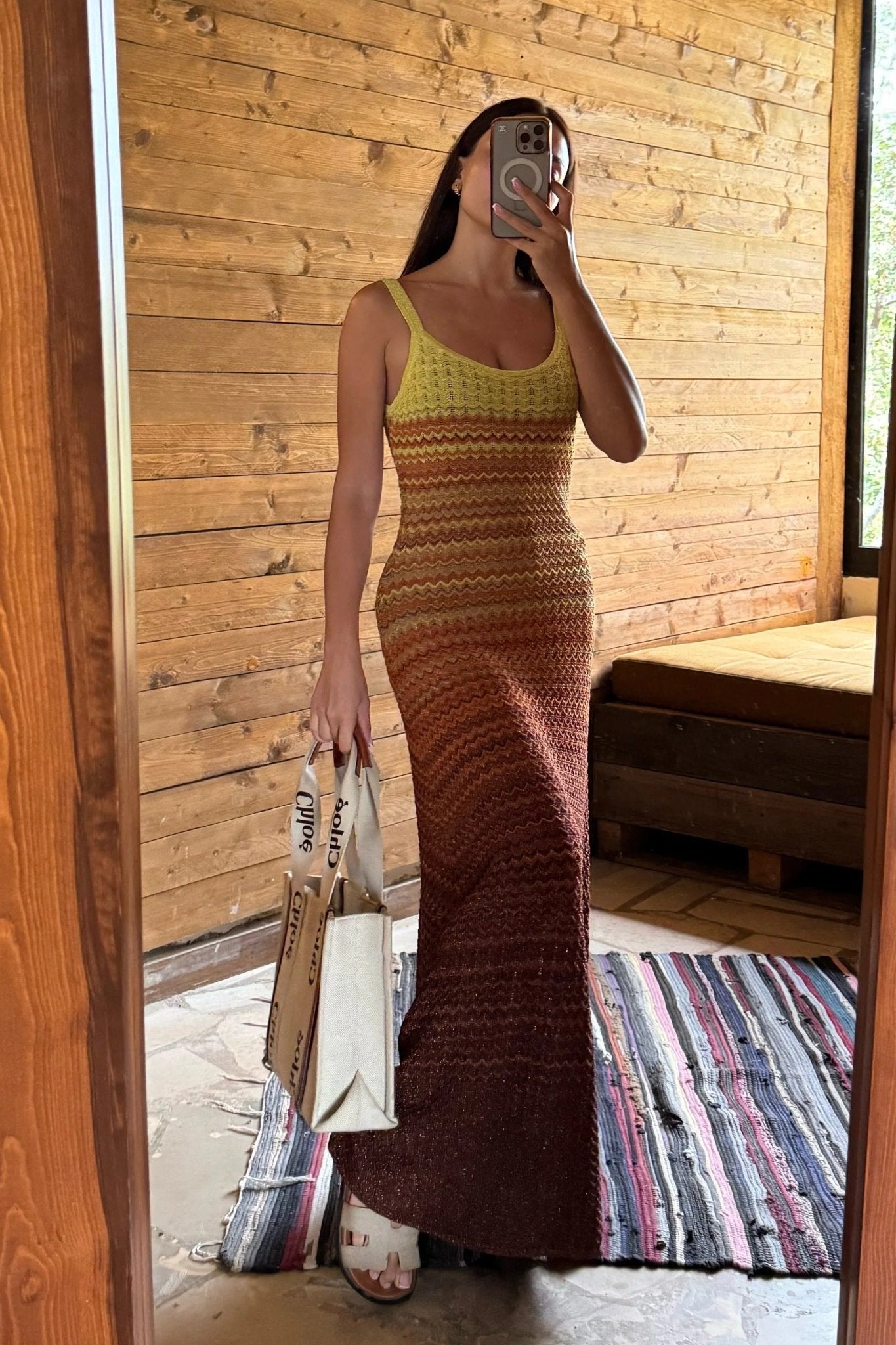 SOERA Sophia Sunset Knit Maxi Dress - Dress - SOERA-896195-S-OS-26243 S