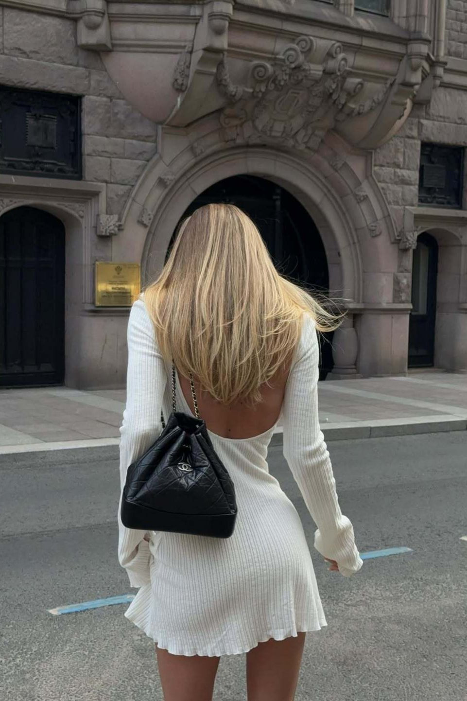 SOERA Ailyn Open Back Mini Dress - Dresses - Hb1770383550827885090 White S