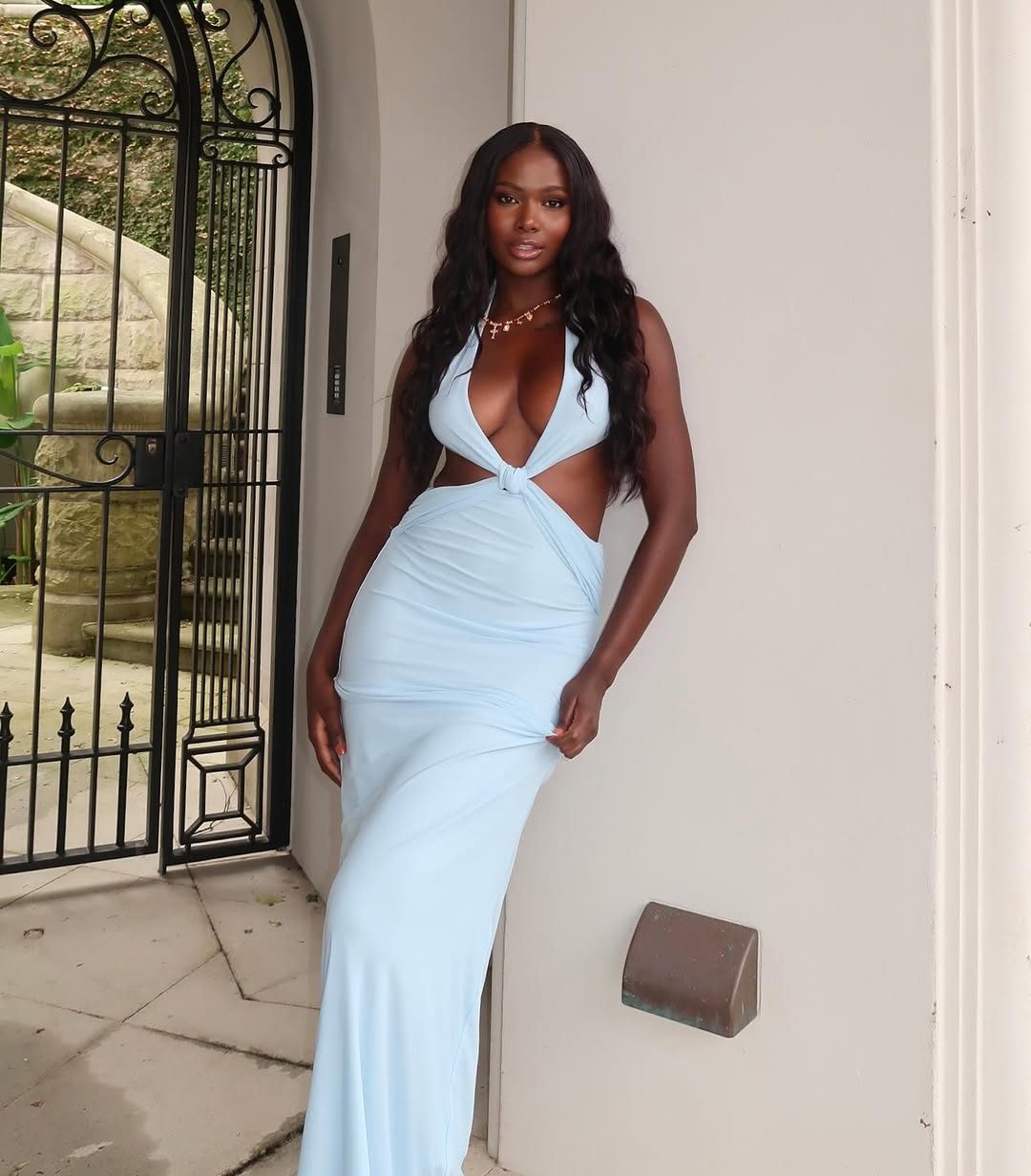 SOERA Bonnie Cutout Backless Maxi Dress - Dresses -  XS