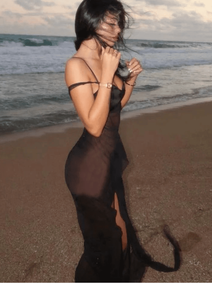 SOERA Laila Mesh Strap Maxi Dress - Dresses - 1005006872923627-;bi1771582048881103971 M