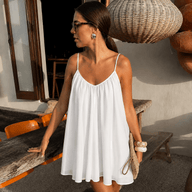 Lavinia Spaghetti Strap Flowy Mini Dress