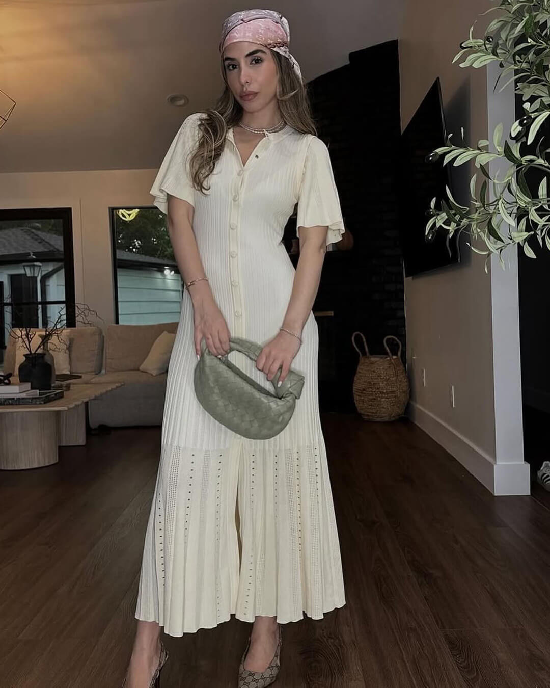 SOERA Nancy Bodycon Knitted Maxi Dress - Dresses - 1005009057952162-;dL1772045931369706934 Beige S