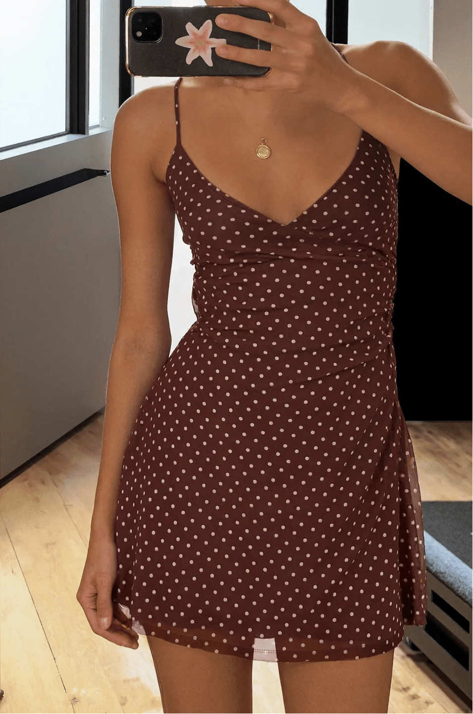 SOERA Nayeli Sleeveless Summer Dress - Dresses -  Brown S
