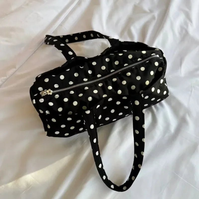 SOERA Kate Polka Dot Mini Duffle Bag - Handbags - 1005009570874235-;Ht1771494649181137977 Default