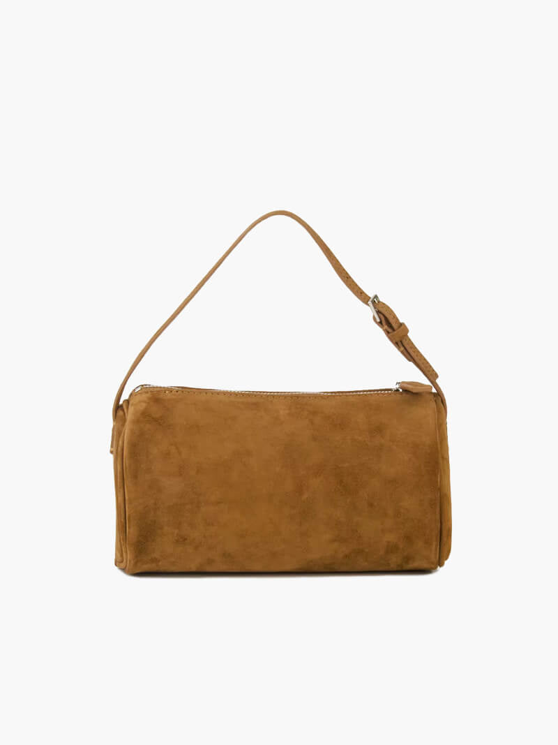 SOERA Lara suede bag - Handbags - Soera-Ruby-bag-sueden-darkbrown Brown