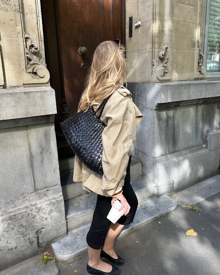 SOERA Marissa Vegan Leather Woven Bag Medium - Handbags - Soera-Marissa-Vegan-Leather-Woven-Bag-Medium-Handbag/Black Black Regular