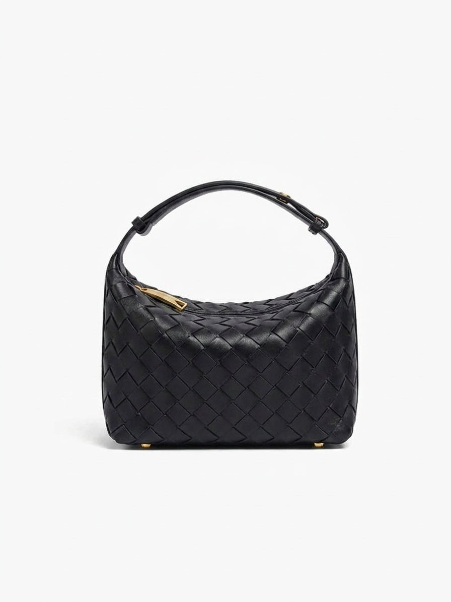SOERA Mica Mini Woven Bag - Handbags -  Black