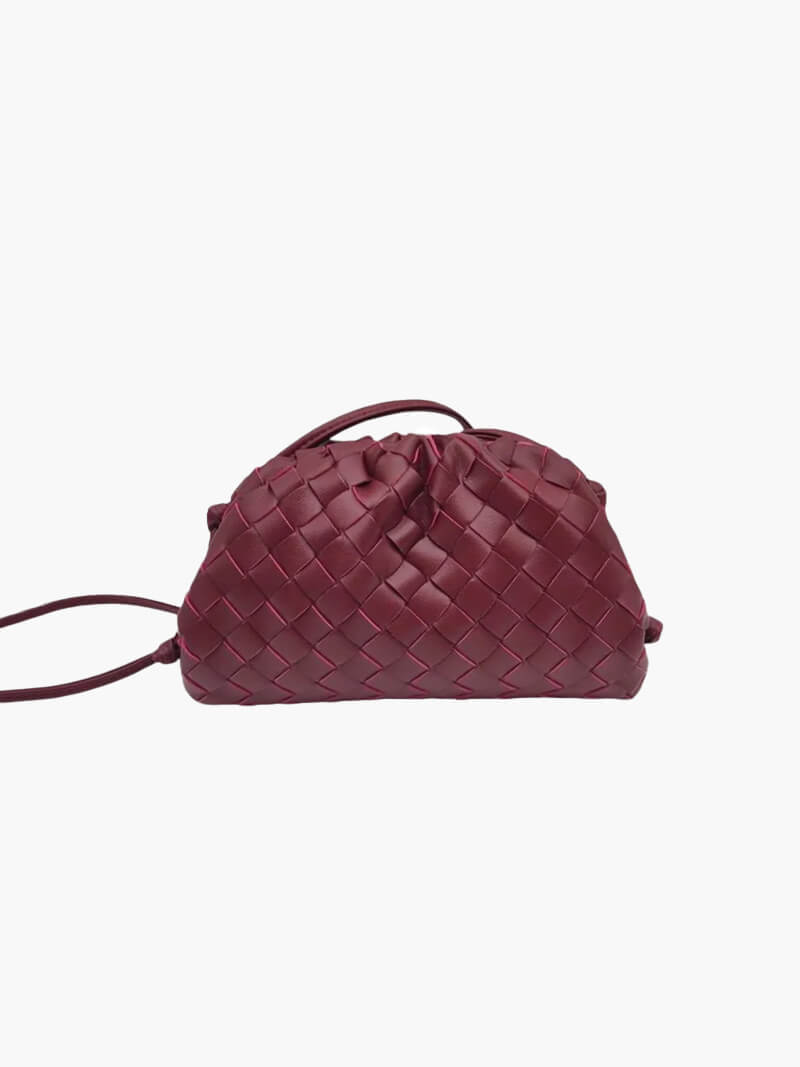 SOERA Rachel Woven Bag - Handbags - Soera-Rachel-Woven-Bag-Handbag/WineRed Wine Red Regular