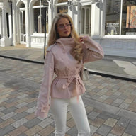 Amy Taillierter Trenchcoat mit Gürtel