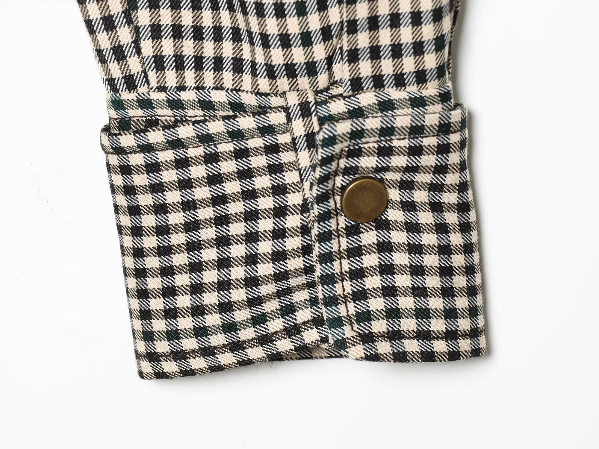 SOERA Emma High Neck Checked Bomber Jacket - Jacket - SOERA-331395-ONL-S-01219 S