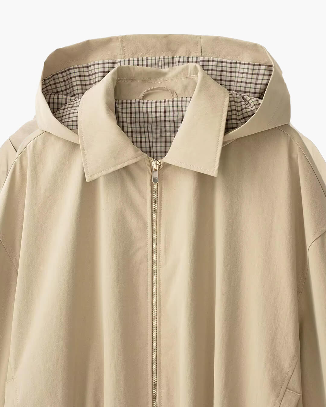 SOERA Julia Hooded Zip Jacket - Jacket - SOERA-372099-KHA-L-11331 Beige L