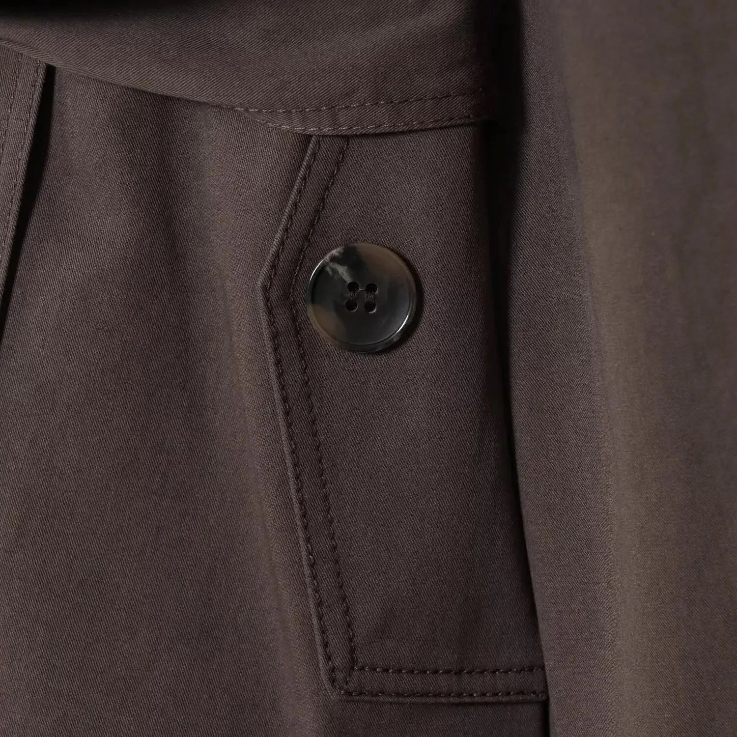 SOERA Alianna Belted Short Trench Coat - Jackets - 1005010525106371-;Gi1773466489348623332 Black S