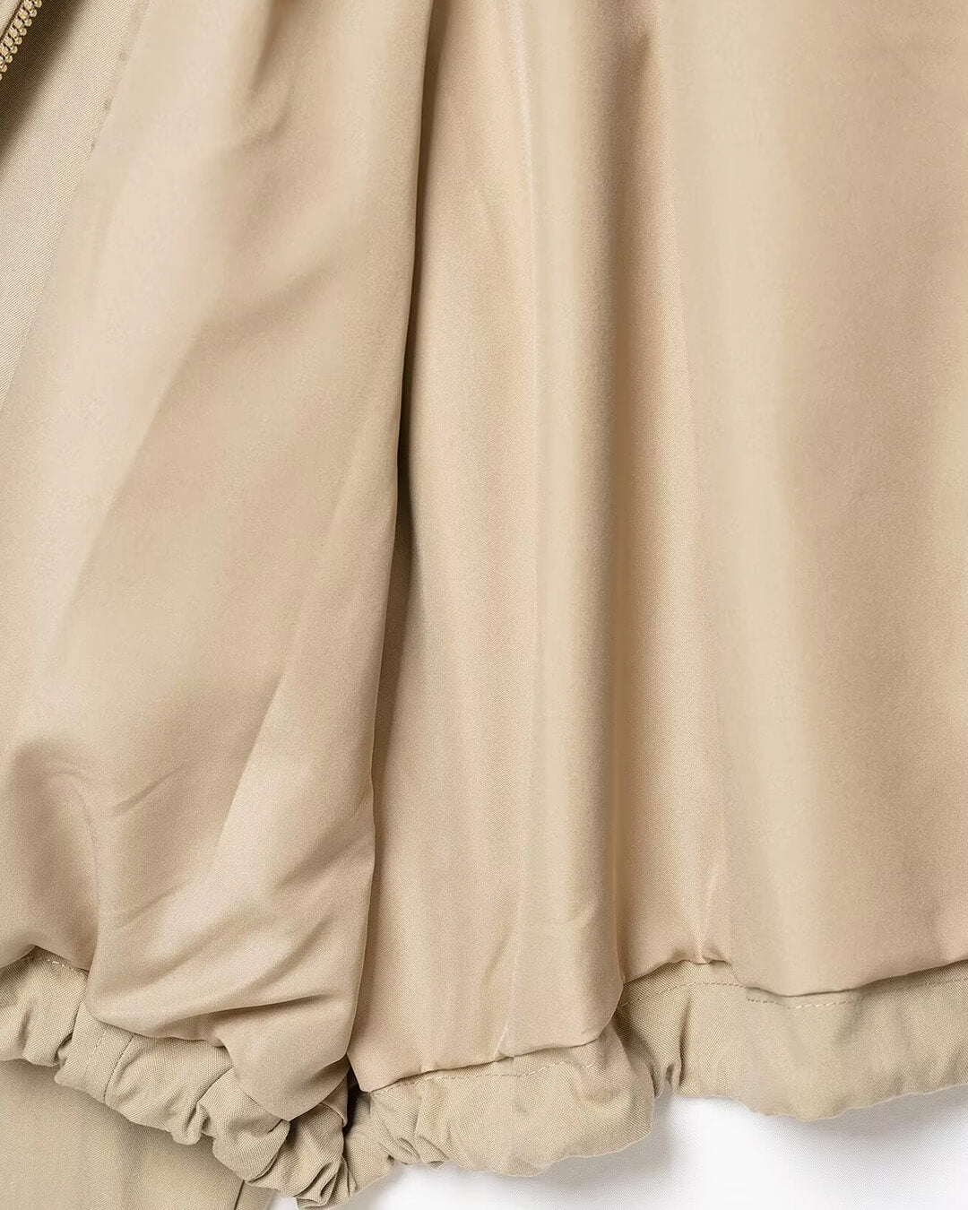 SOERA Angela Drawstring Hooded Zip Jacket - Jackets - SOERA-216963-1-S-79843 Beige S