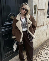 Leona Kunstlederjacke