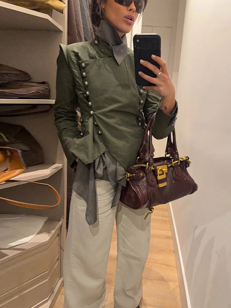 SOERA Leslie Statement Blazer Jacket - Jackets - 1005011910765425-;UY1775445300928462403 M