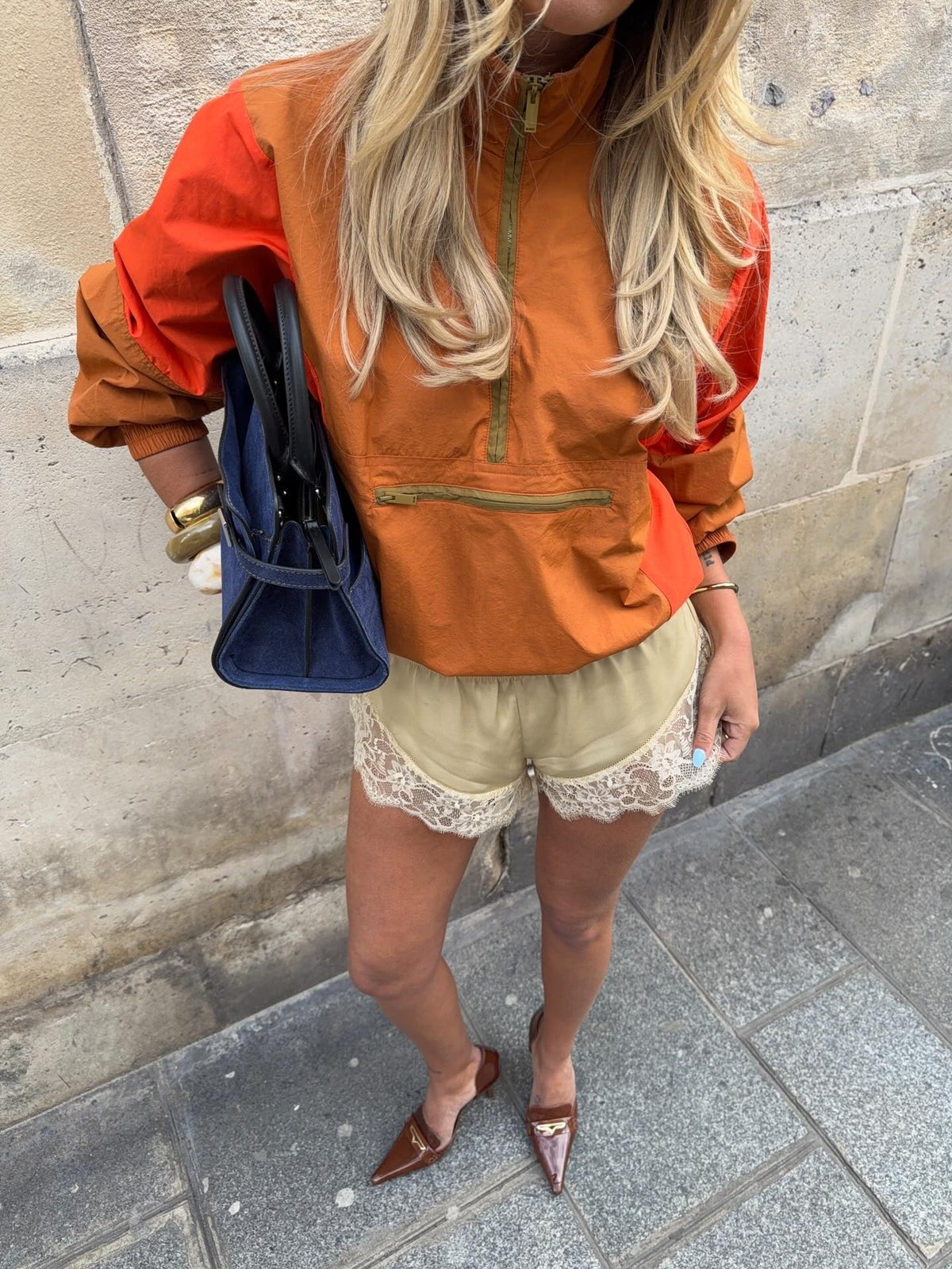 Margot Windjacke mit halbem Reißverschluss