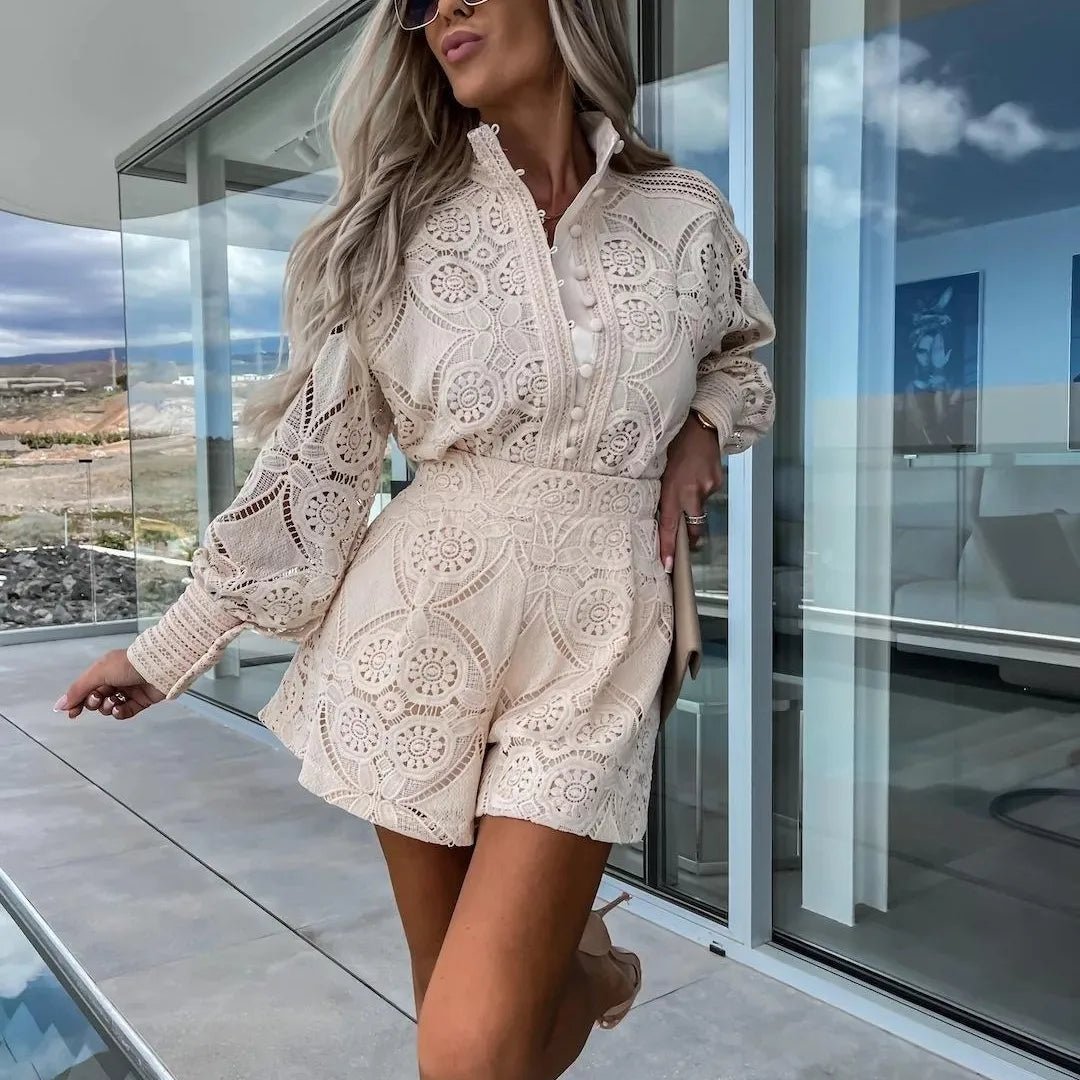 SOERA Bianca Summer Ibiza Ensemble - Matching Sets -  Brown S