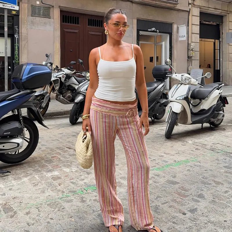 SOERA Sienna Vertical Stripe Trousers - Pants - SOERA-346371-DEF-OS-38979 S