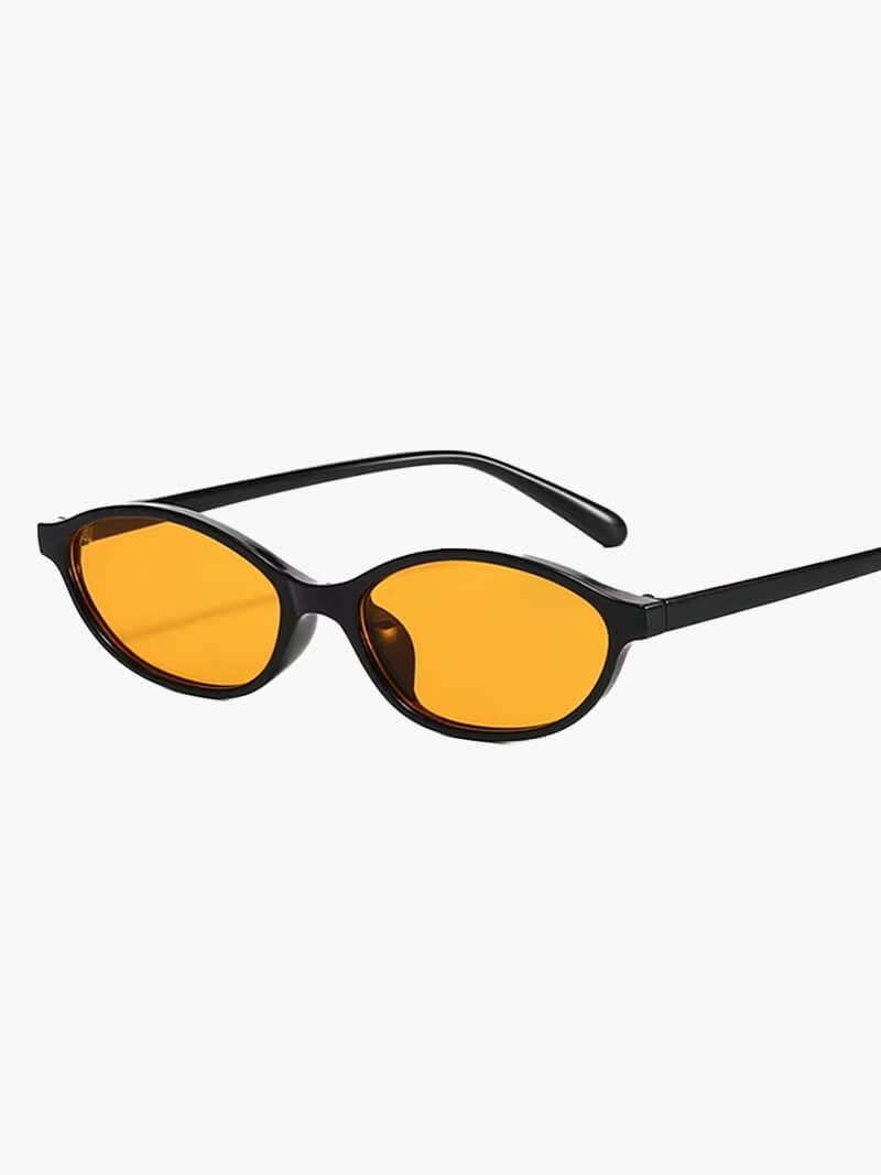 SOERA Kathy Oval Sunglasses - Sunglasses - DJED2-WK361002 Black Orange