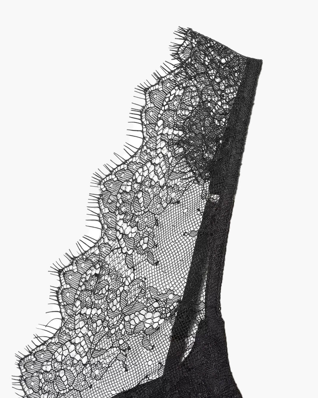 SOERA Amaris Lace V - Neck Sleeveless Top - Tops - 1005010294088461-;OR1768904312408907485 Black S