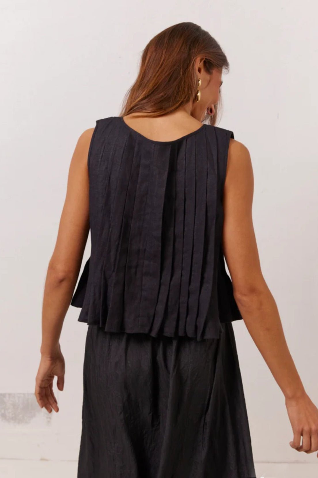 SOERA Honora Ruffle Hem Tie-Front Top - Tops - SOERA-833027-BEI-XS-41859 Beige XS