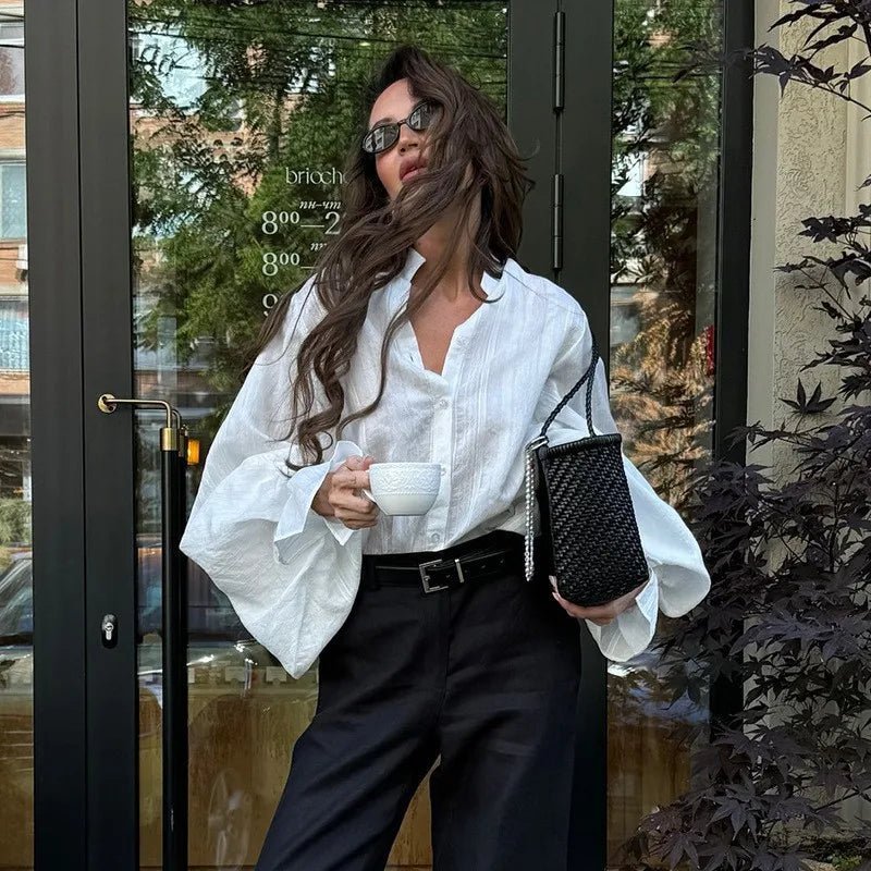 SOERA Marielle Oversized Blouse - Tops - 1005010378960962-;wu1770053333679254307 S